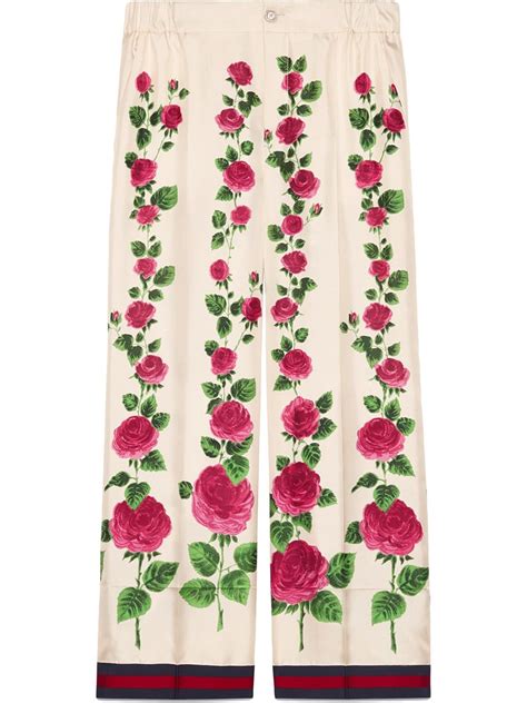 pigiama gucci giardino di rose|Top pigiama di Gucci da donna .